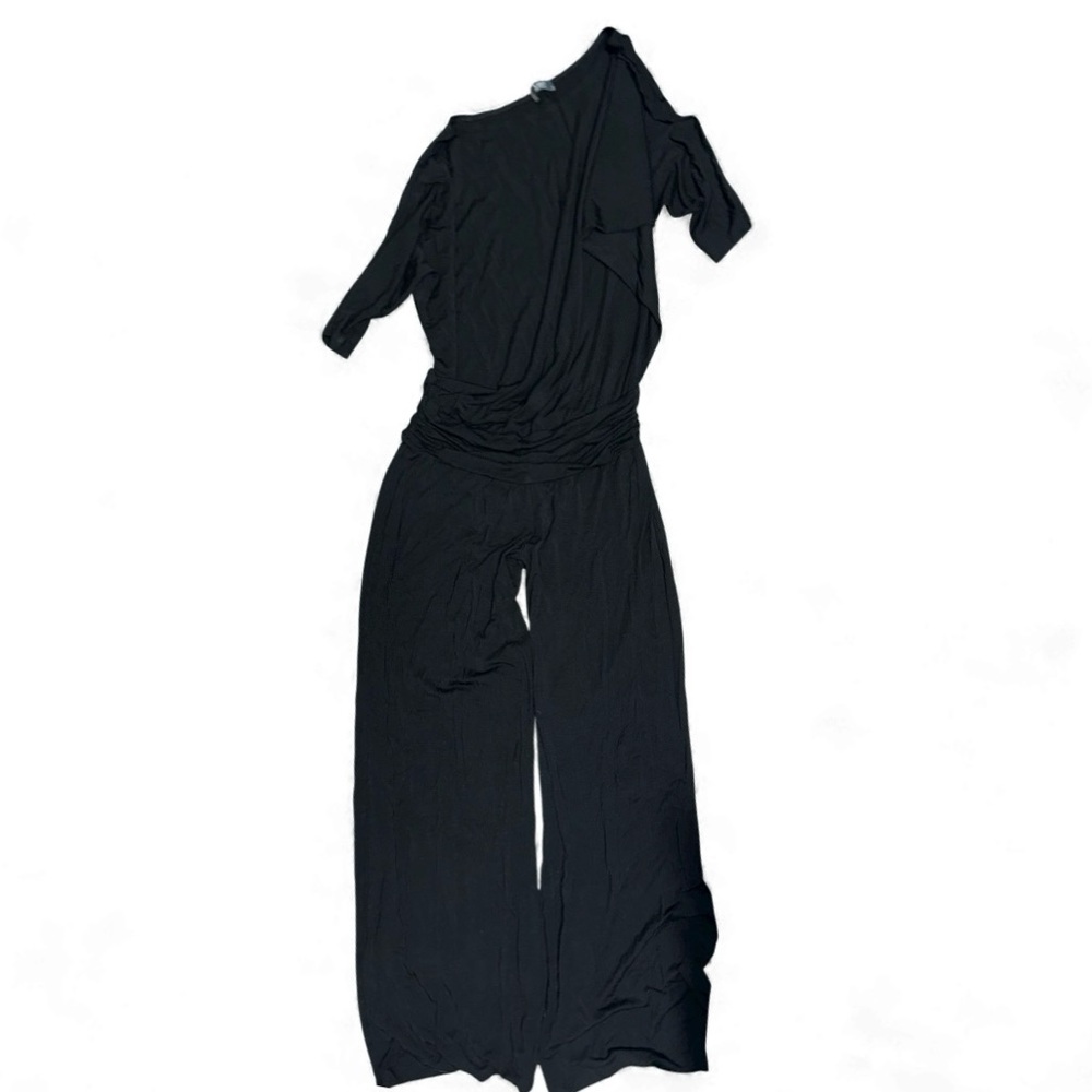 Tart maternity off shoulder wide leg jumpsuit small